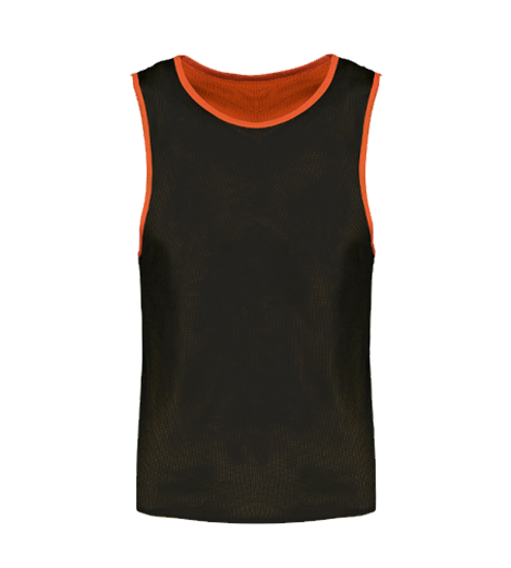 Training vest Orange-Black